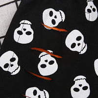 Load image into Gallery viewer, 2 Pieces Set Baby Unisex Halloween Letters Cartoon Print T-Shirts And Pants Wholesale 22102518
