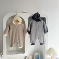 Load image into Gallery viewer, Baby Unisex Striped Jumpsuits Wholesale 221025210
