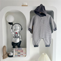 Load image into Gallery viewer, Baby Unisex Striped Jumpsuits Wholesale 221025210
