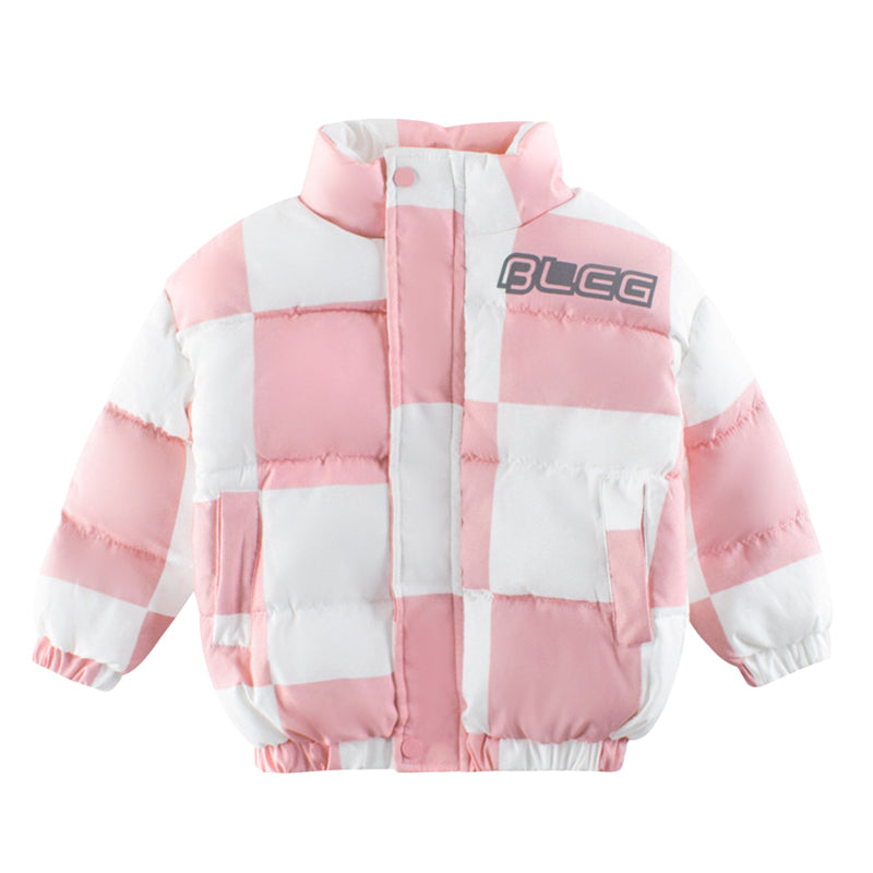 Baby Kid Unisex Letters Checked Jackets Outwears Wholesale 221025235