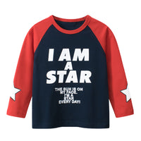 Load image into Gallery viewer, Baby Kid Boys Letters Color-blocking Tops Wholesale 221025238
