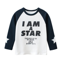 Load image into Gallery viewer, Baby Kid Boys Letters Color-blocking Tops Wholesale 221025238
