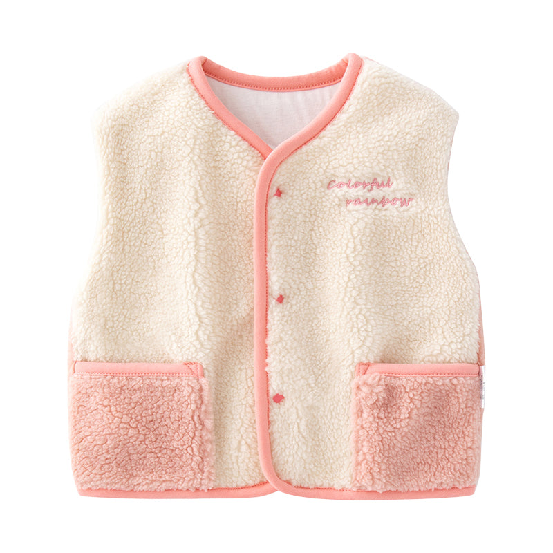 Baby Kid Unisex Color-blocking Vests Waistcoats Wholesale 221025253