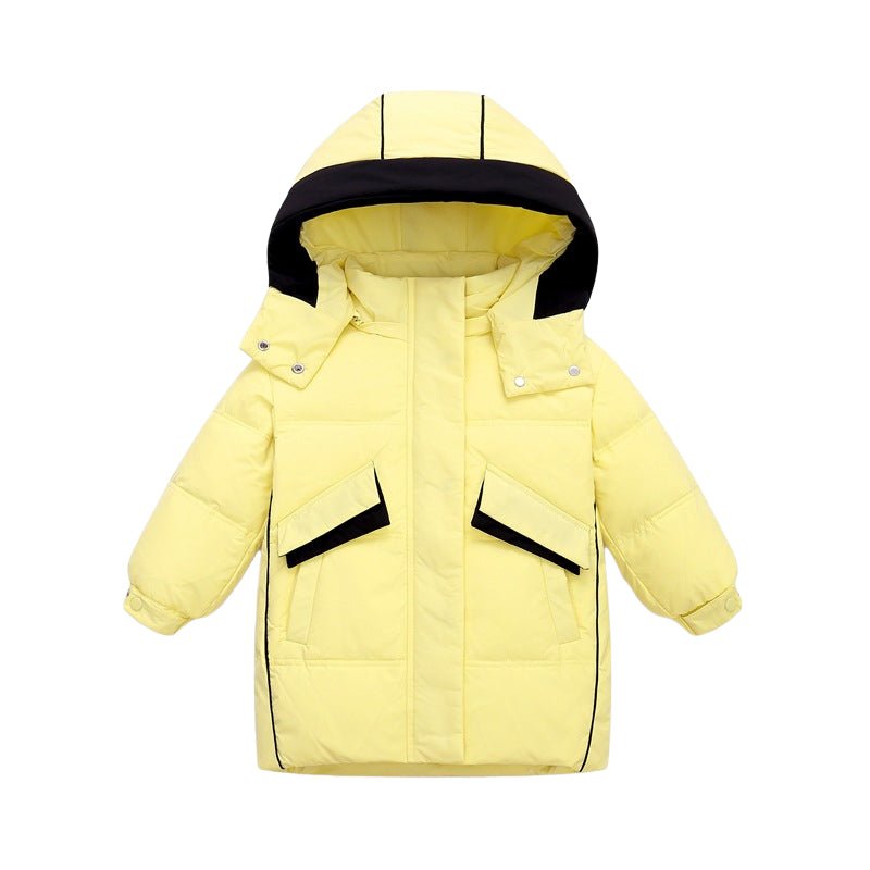 Kid Big Kid Unisex Color-blocking Coats Wholesale 221025264