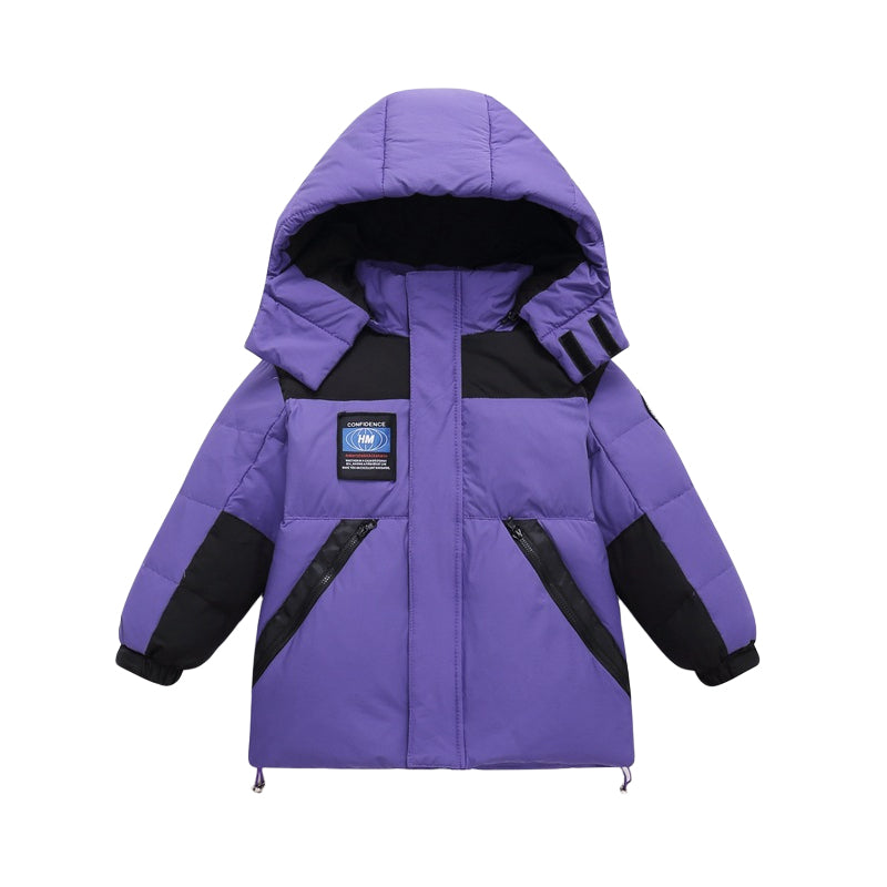 Kid Big Kid Unisex Color-blocking Coats Wholesale 221025272