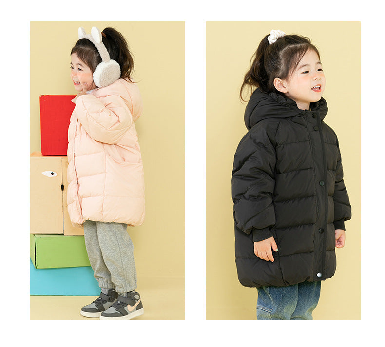 Kid Big Kid Unisex Solid Color Coats Wholesale 221025273