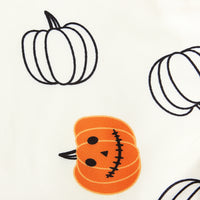 Load image into Gallery viewer, 2 Pieces Set Baby Kid Girls Halloween Checked Print Dresses Cartoon And Expression Vests Waistcoats Wholesale 22102530
