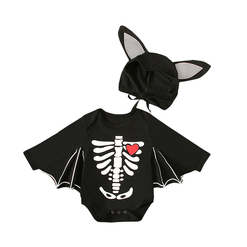 Baby Unisex Print Halloween Jumpsuits Wholesale 22102535
