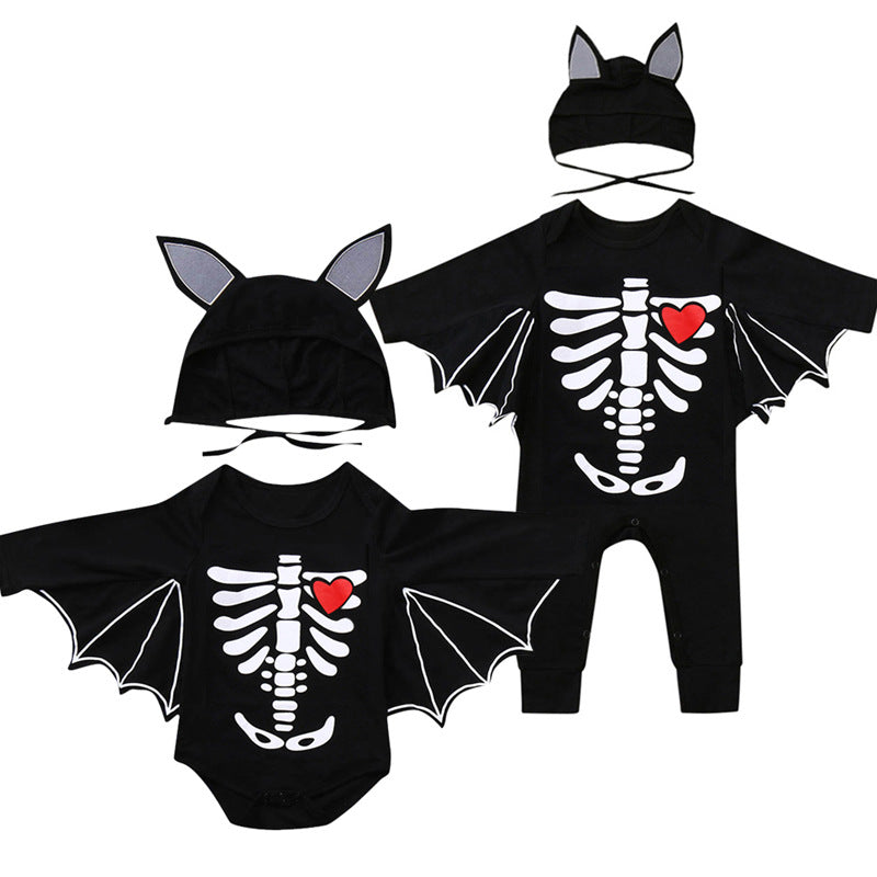 Baby Unisex Print Halloween Jumpsuits Wholesale 22102535