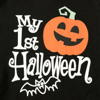 Load image into Gallery viewer, 2 Pieces Set Baby Girls Halloween Letters Cartoon Print Rompers And Skirts Wholesale 22102537
