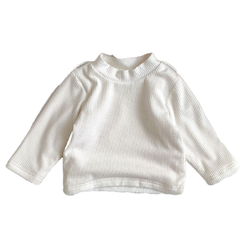 Baby Unisex Solid Color Tops Wholesale 221025418