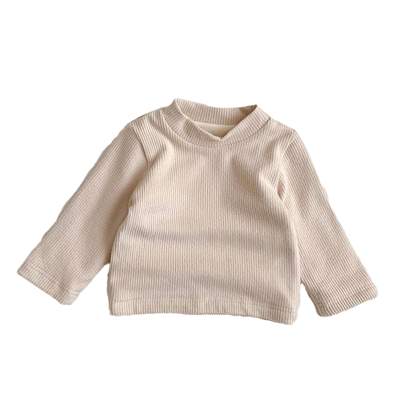 Baby Unisex Solid Color Tops Wholesale 221025418
