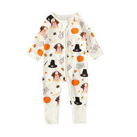 Load image into Gallery viewer, Baby Unisex Cartoon Print Halloween Jumpsuits Wholesale 22102544
