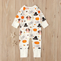 Load image into Gallery viewer, Baby Unisex Cartoon Print Halloween Jumpsuits Wholesale 22102544
