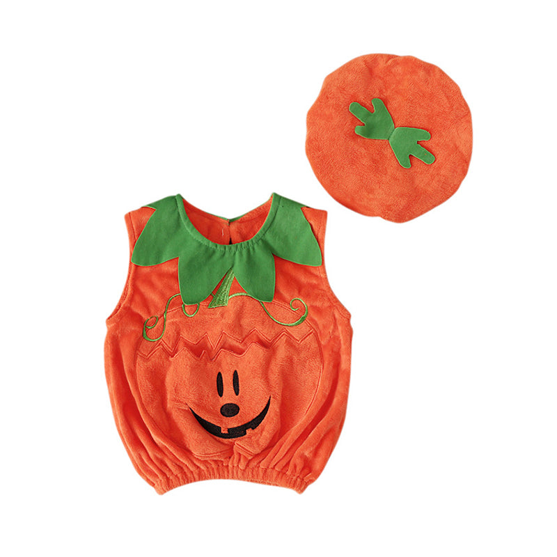 Baby Kid Unisex Color-blocking Print Halloween Tops Wholesale 22102545