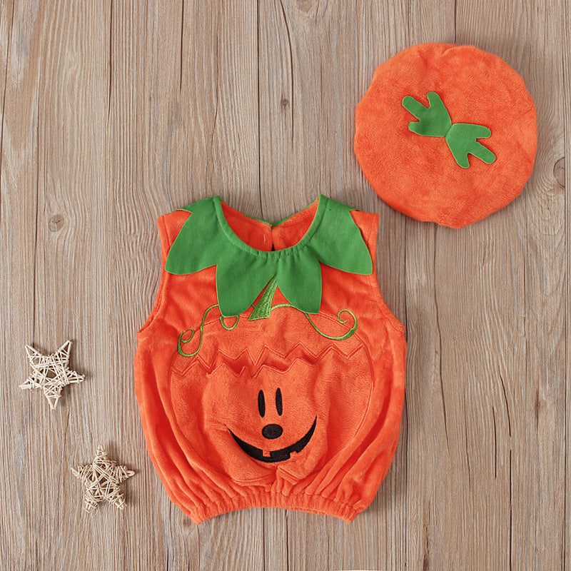 Baby Kid Unisex Color-blocking Print Halloween Tops Wholesale 22102545