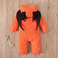 Load image into Gallery viewer, Baby Unisex Color-blocking Cartoon Print Halloween Jumpsuits Wholesale 22102546
