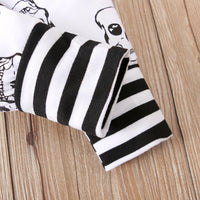 Load image into Gallery viewer, 2 Pieces Set Baby Boys Halloween Color-blocking Print Rompers And Pants Wholesale 22102547
