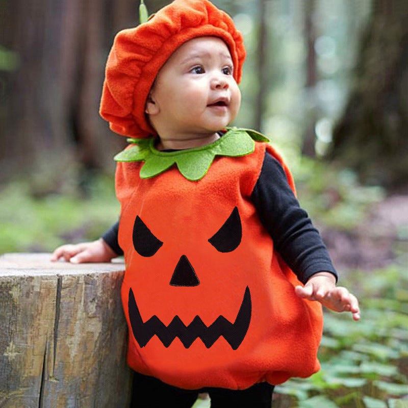 Baby Kid Unisex Color-blocking Cartoon Halloween Tops Wholesale 22102549