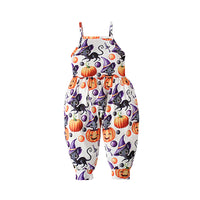 Load image into Gallery viewer, Baby Kid Girls Color-blocking Cartoon Halloween Jumpsuits Wholesale 22102568
