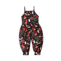 Load image into Gallery viewer, Baby Kid Girls Color-blocking Cartoon Halloween Jumpsuits Wholesale 22102568

