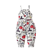 Load image into Gallery viewer, Baby Kid Girls Color-blocking Cartoon Halloween Jumpsuits Wholesale 22102568
