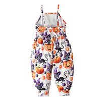 Load image into Gallery viewer, Baby Kid Girls Color-blocking Cartoon Halloween Jumpsuits Wholesale 22102568
