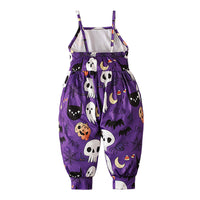 Load image into Gallery viewer, Baby Kid Girls Color-blocking Cartoon Halloween Jumpsuits Wholesale 22102568
