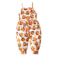Load image into Gallery viewer, Baby Kid Girls Color-blocking Cartoon Halloween Jumpsuits Wholesale 22102568
