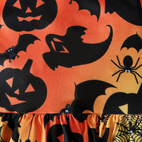 Load image into Gallery viewer, Baby Kid Girls Color-blocking Cartoon Halloween Jumpsuits Wholesale 22102568
