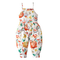 Load image into Gallery viewer, Baby Kid Girls Color-blocking Cartoon Halloween Jumpsuits Wholesale 22102568

