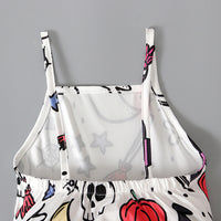 Load image into Gallery viewer, Baby Kid Girls Color-blocking Cartoon Halloween Jumpsuits Wholesale 22102568
