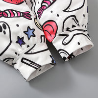 Load image into Gallery viewer, Baby Kid Girls Color-blocking Cartoon Halloween Jumpsuits Wholesale 22102568
