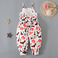 Load image into Gallery viewer, Baby Kid Girls Color-blocking Cartoon Halloween Jumpsuits Wholesale 22102568
