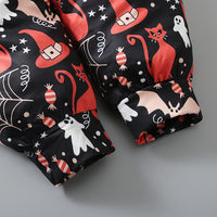 Load image into Gallery viewer, Baby Kid Girls Color-blocking Cartoon Halloween Jumpsuits Wholesale 22102568
