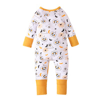 Load image into Gallery viewer, Baby Unisex Color-blocking Print Halloween Jumpsuits Wholesale 22102570
