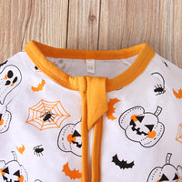 Load image into Gallery viewer, Baby Unisex Color-blocking Print Halloween Jumpsuits Wholesale 22102570
