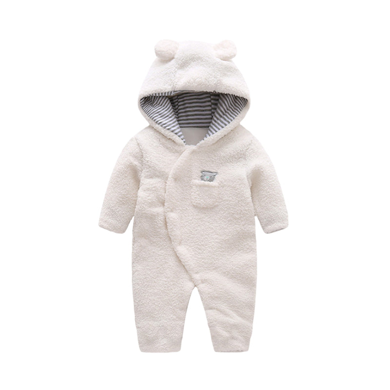 Baby Unisex Solid Color Animals Jumpsuits Wholesale 22102701