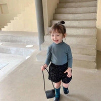 Load image into Gallery viewer, Baby Kid Girls Solid Color Tops Wholesale 22102705
