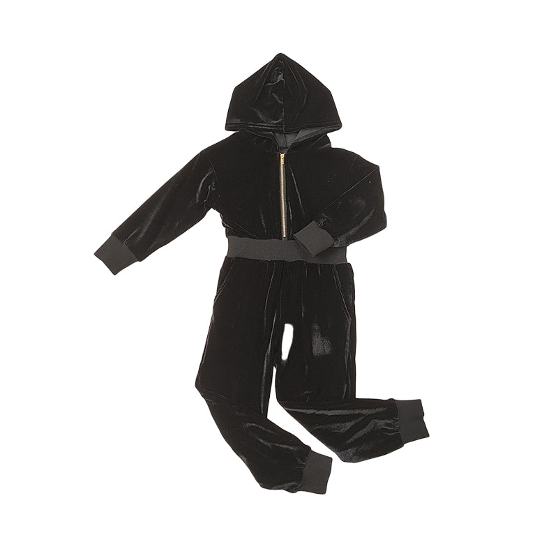 Baby Kid Girls Solid Color Jumpsuits Wholesale 221027109
