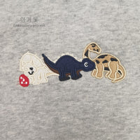 Load image into Gallery viewer, Baby Kid Unisex Dinosaur Embroidered Rompers Wholesale 22102718
