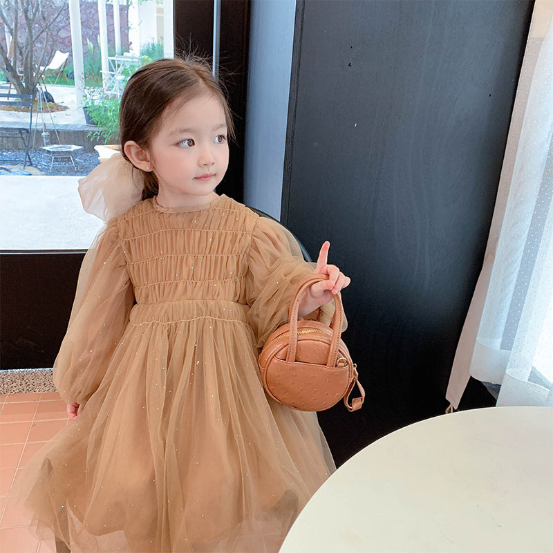 Baby Kid Girls Solid Color Dresses Wholesale 221027249