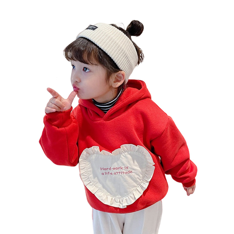 Baby Kid Girls Letters Love heart Hoodies Swearshirts Wholesale 221027390