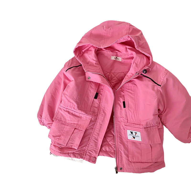 Baby Kid Unisex Letters Print Jackets Outwears Wholesale 221027410