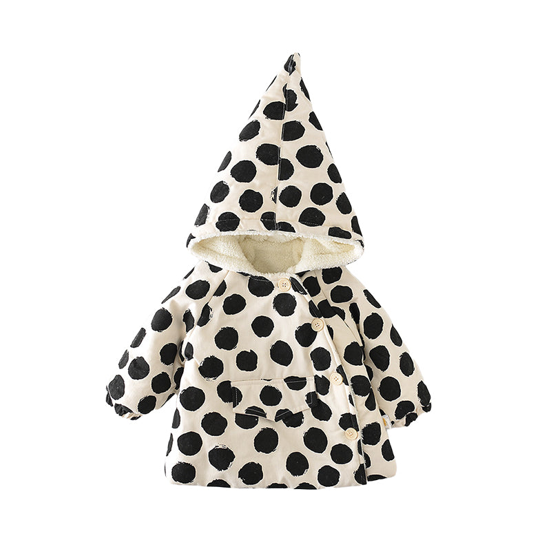 Baby Unisex Polka dots Print Coats Wholesale 221027440