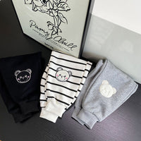 Load image into Gallery viewer, Baby Kid Unisex Solid Color Striped Animals Pants Wholesale 221027591

