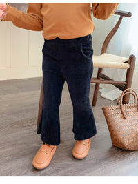 Load image into Gallery viewer, Baby Kid Girls Solid Color Pants Wholesale 22102760
