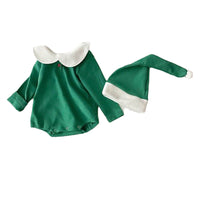 Load image into Gallery viewer, Baby Unisex Solid Color Christmas Pants Rompers Wholesale 221027601
