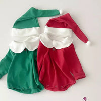 Load image into Gallery viewer, Baby Unisex Solid Color Christmas Pants Rompers Wholesale 221027601
