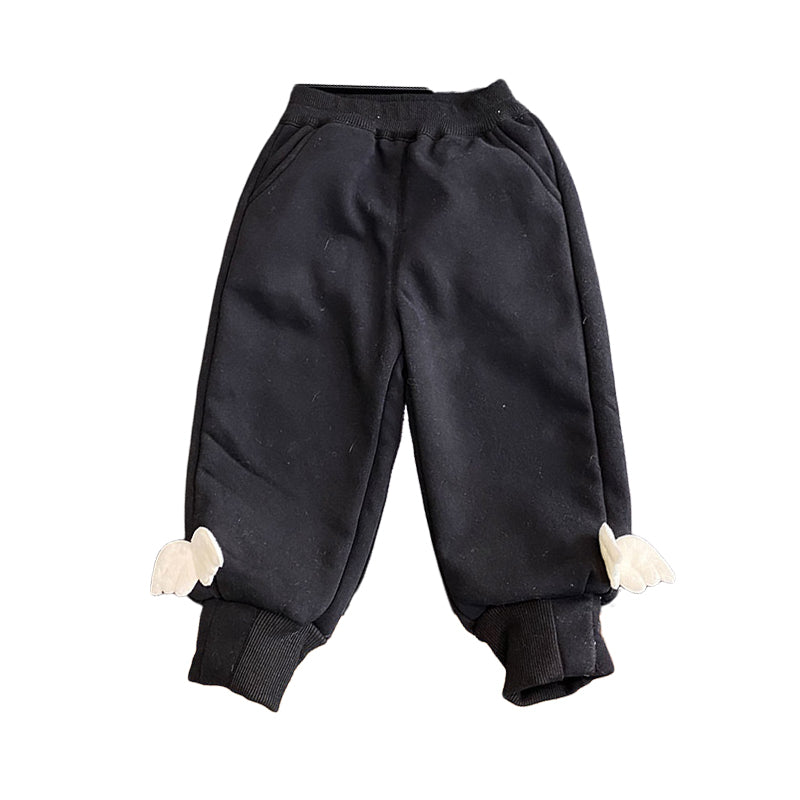 Baby Kid Unisex Solid Color Wings Pants Wholesale 221027608